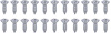 MP155511 1963-66 Dodge/Plymouth A-Body; Hardware Set; For Carpet Hold-Downs; 22-Pieces; For 2-Door Models - image 1