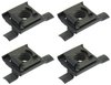MP6506 1962-74 Dodge, Plymouth A, B, E-Body; Fan Shroud Bracket Nut Set; with 22 in. Radiator; 4 Piece Set - image 2
