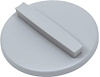 MP71005 1960-72 Dodge, Plymouth A-Body, 1963-64 B-Body; Fuel Tank Cap; Gray Primer; Non-Vented - image 1