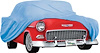 MT8602GBL 1955-56 Chevrolet 2 Door All Models Blue Weather Blocker Car Cover - image 1