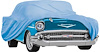 MT8603GBL 1957 Chevrolet 2 Door/4 Door (Except Wagons) Blue Weather Blocker Car Cover - image 1