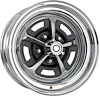 MW865 Ford, Mopar, Magnum 500 Wheel, 15" x 8", w/ 5 x 4-1/2" Bolt Pattern, 4.5" Backspace, Offset 0, Each