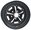 MW869 14 in. X 6 in.; Magnum 500 Style Road Wheel; Painted; With 5 X 4-1/2 in. Bolt Pattern; 3.75 in. Backspacing; Offset 6 - image 1