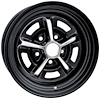 MW870 1969-76 14" X 7" "Road Wheel" w/ 5 X 4-1/2" Bolt Pattern, 4.25" Backspace, ET 6, Each - image 1