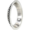 MW898 15 in.X 7 in. Trim Ring; 2-3/4 in. Deep; Brushed Aluminum Finish With Polished Step Lip - image 1
