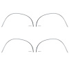 MWM7 1970 Mustang Fastback Wheel Opening Molding Kit - image 1
