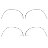 MWM8 1971-73 Mustang Wheel Opening Molding Kit - image 1