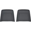 N1010 1966 Buick, Cadillac, Chevrolet, Oldsmobile, Pontiac; Strato Bench or Bucket; Seat Back Panels; Black ABS - image 2