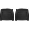 N1018 1967 Buick, Cadillac, Chevrolet, Oldsmobile, Pontiac; Strato Bench or Bucket; Seat Back Panels; Black ABS - image 2