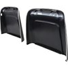 N1018 1967 Buick, Cadillac, Chevrolet, Oldsmobile, Pontiac; Strato Bench or Bucket; Seat Back Panels; Black ABS - image 3