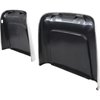 N1019 1967 Buick, Cadillac, Chevrolet, Oldsmobile, Pontiac; Strato Bench or Bucket; Seat Back Panels; White ABS - image 3