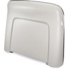 N1037 1968-72 GM; Seat Back Panels; Strato Bench or Bucket; 1968 All, 1969-72 Reclining Only; White ABS - image 2