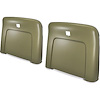 N1109 1969-72 Buick, Cadillac, Chevrolet, Oldsmobile, Pontiac; Strato Bench or Bucket; Seat Back Panels; Ivy Gold ABS - image 1