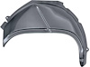 N118 1966-67 Chevy II / Nova, Rear Outer Wheelhouse Panel, Passenger Side : EDP Coated - image 1