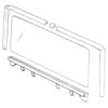 N131 Tail Glass Channel 1962-1967 Nova Wagon - image 2