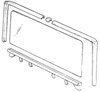 N131 Tail Glass Channel 1962-1967 Nova Wagon - image 3