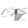 Quarter Window Post Trim 1975-79 Chevy Nova - image 2