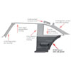 Inner Quarter Panels with Arm Rest 1975-79 Nova - image 2