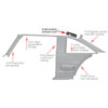 Seat Belt Shoulder Retractor Covers 1975-79 Nova - image 2
