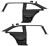 N1460 1975-79 Nova, Ventura, Skylark, Omega ; Interior Trim Molding Kit; 2 Door; Sedan; 14-Piece; Black - image 1