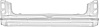 N2107W 1966-67 Chevy II, Nova Nova; Rear Tail Panel; Silver Weld-Thru Coating - image 1