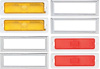 Side Marker and Bezel Set 1970-74 Nova - image 1