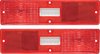 N5503 Tail Light Lens 1970-71 Nova; Rectangular Backup Lens; Drivers Side - image 2