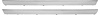 N6601 Rocker Panel Moldings 1966-1967 Nova 2-Door - image 1