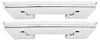 N7952 Arm Rest Bases; 1962-67 Chevy II, Nova, Bel Air; Front; Chrome; Pair - image 1