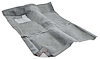 NC74791123 Molded Carpet 1974-79 Nova, Ventura, Omega, Skylark; 2 Or 4-Door; Without Console; Cut Pile; Silver - image 1