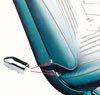Bucket Seat Molding End Caps Set Of 12 - image 2