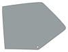 NR4904Y Quarter Window Glass-1973-74 Nova; 2 Door Coupe; Smoke Gray; Tinted; LH - image 1