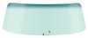 NR690T Windshield Glass 1968-74 Chevy II/Nova 2-Door; with Antenna; Tinted; w/Blue/Green Upper Shaded Band - image 2