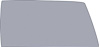 NR700Y Door Glass 1968-72 Chevy II/Nova 2 Door Coupe Front Smoke Tinted Gray-RH - image 1