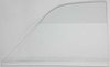 NR708C 1962-65 Chevy II / Nova; Quarter Window Glass; 2 Door Sedan; Clear Glass; RH or LH - image 1