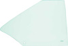 NR712T Quarter Window Glass-1968-72 Chevy II, Nova, Ventura; 2-Door Coupe; Tinted Glass; RH Passenger Side - image 1