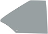 NR712Y Quarter Window Glass-1968-72 Chevy II/Nova/Ventura; 2-Door Coupe; Smoke Gray Tinted; RH - image 1