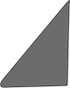 1963-67 Chevy II / Nova 2 Door Hardtop/Convertible/Sedan Vent Glass Smoke Gray Tinted LH Or RH - image 1