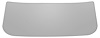 NR734Y Back Glass; 1962-64 Chevy II / Nova 2/4 Door Sedan Smoke Gray Tinted - image 1