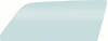 NR741T Front Door Glass; 1973-74 Nova/GM X-Body; 2-Door Coupe/Hatchback; Tinted; LH - image 1