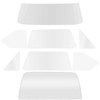 NR807C 1968-72 Chevy II / Nova / Ventura; 2-Door Coupe; Glass Set; (8 Piece); Clear; Without Antenna - image 2