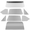 NR807Y 1968-72 Chevy II / Nova / Ventura; 2-Door Coupe; Glass Set; (8 Piece); Smoke Gray; Without Antenna - image 2