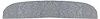 1961 Impala 2 Door Hardtop Rear Seat Shelf Jute Insulation - image 1