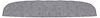 1964 Impala 4 Door Hardtop Rear Seat Shelf Jute Insulation - image 1