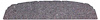 P442 Rear Seat Shelf Insulation 1967-1968 Chevy Impala Coupe - image 1