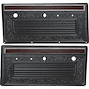PA202201 Interior Door Panels for 1970-1971 GM Trucks, Blazer, Jimmy, Suburban [Black] - image 1