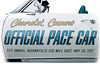 PC012-Door Decal Set 1967 Camaro; Indianapolis 500 Pace Car - image 1