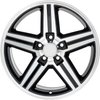 PR148881 Replica Wheel Gloss Black With Machined Face 18" x 8" IROC - image 3