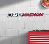 PS500106 Metal Sign Photorealistic; 340 Magnum Logo; Measures 21" X 2" - image 2