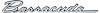 PS500118 Metal Sign Photorealistic; Barracuda Logo; Measures 20" X 3"